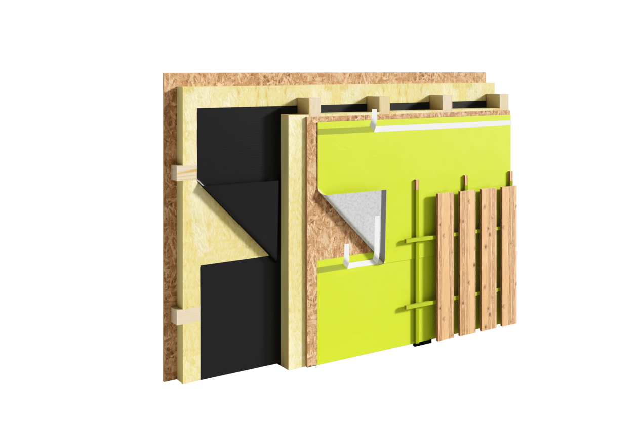 Dörken DELTA®-FASSADE COLOR PLUS