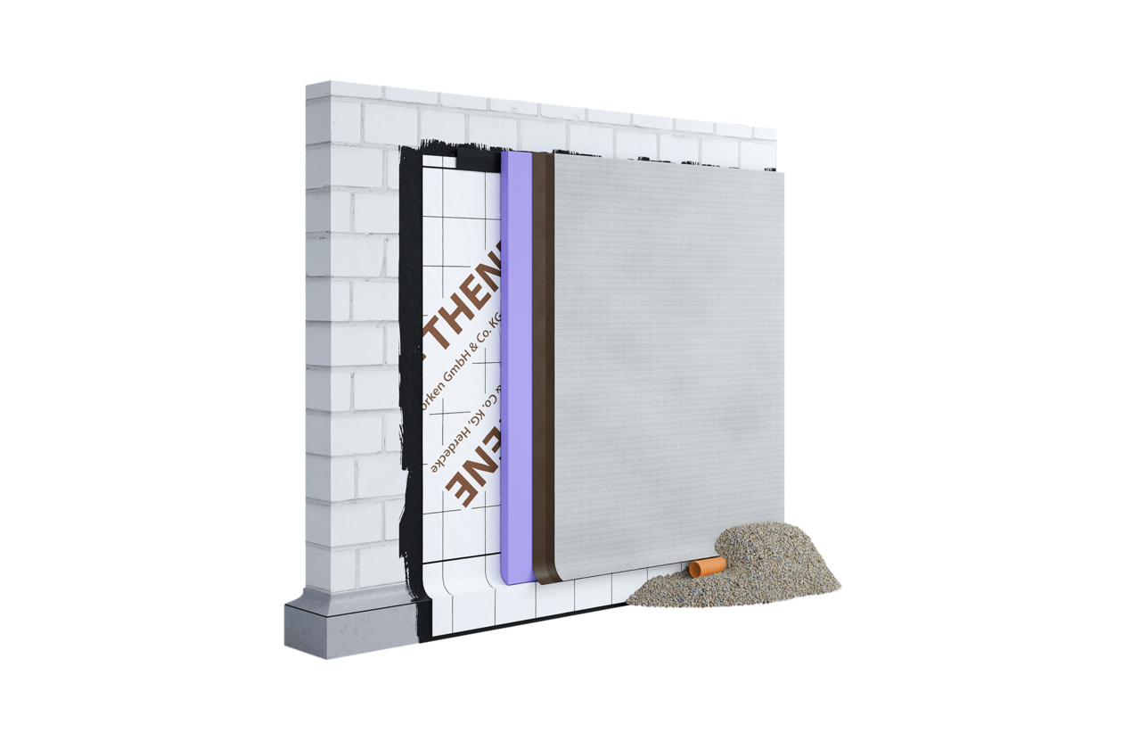 Dörken DELTA®-MS DRAIN Felületszivárgó lemez