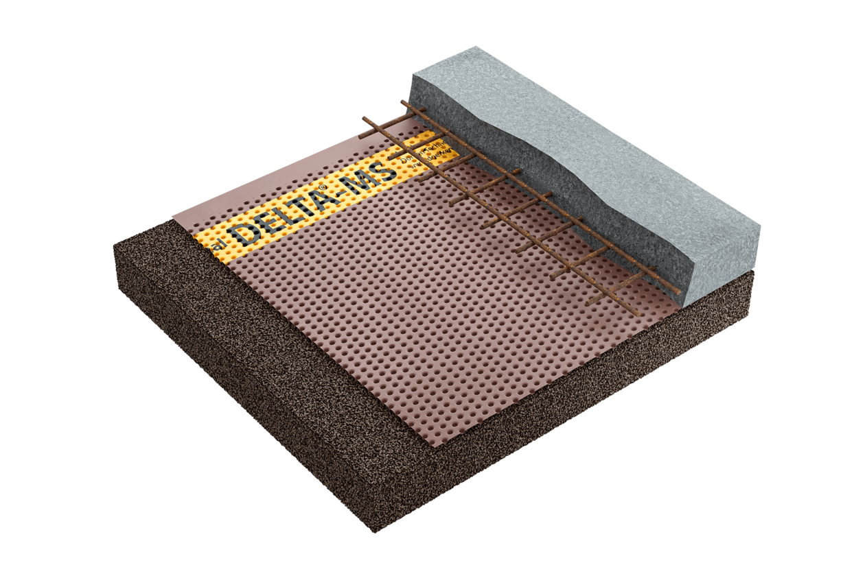 Dörken DELTA®-MS Dombornyomott lemezek