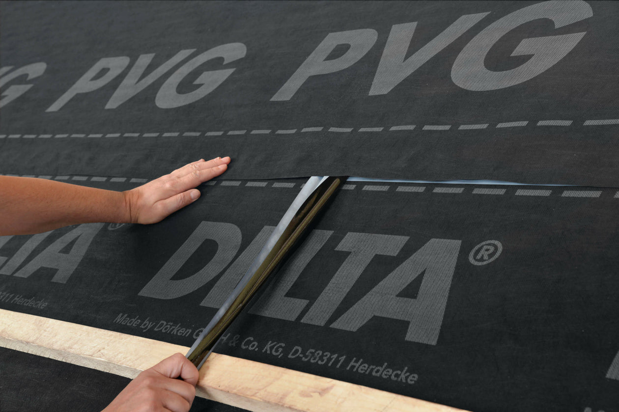 Dörken DELTA®-PVG (PLUS) Alátétfedés, deszkázatra fektethető alátétfedés