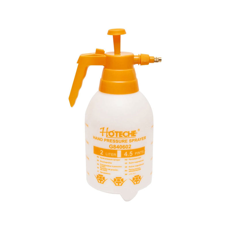 Virágpermetező 2,0l kézi pumpás réz fejjel Hoteche