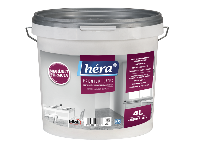 Héra Prémium Latex selyemfényű belső falfesték