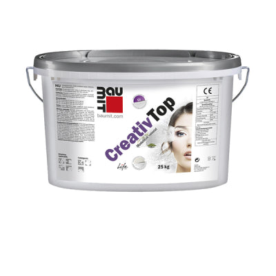 Baumit CreativTop Fine 25 kg szilikon kötőanyagú modellező vékonyvakolat