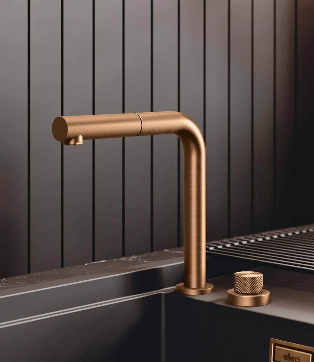 ELLECI - Csaptelep Arch bronz