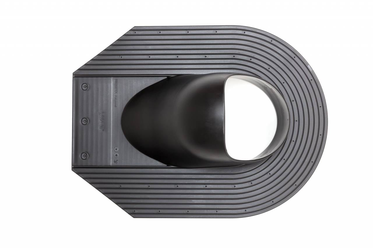 VILPE® HS bitumen lemez / zsindely átvezető elem, fekete