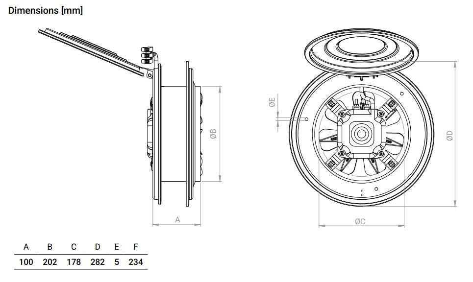 BVN - Ventilátor BK-200 AC