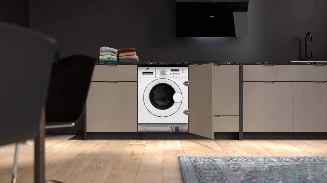 NODOR - Beépíthető mosó-szárító gép NorCare WD-1480 I