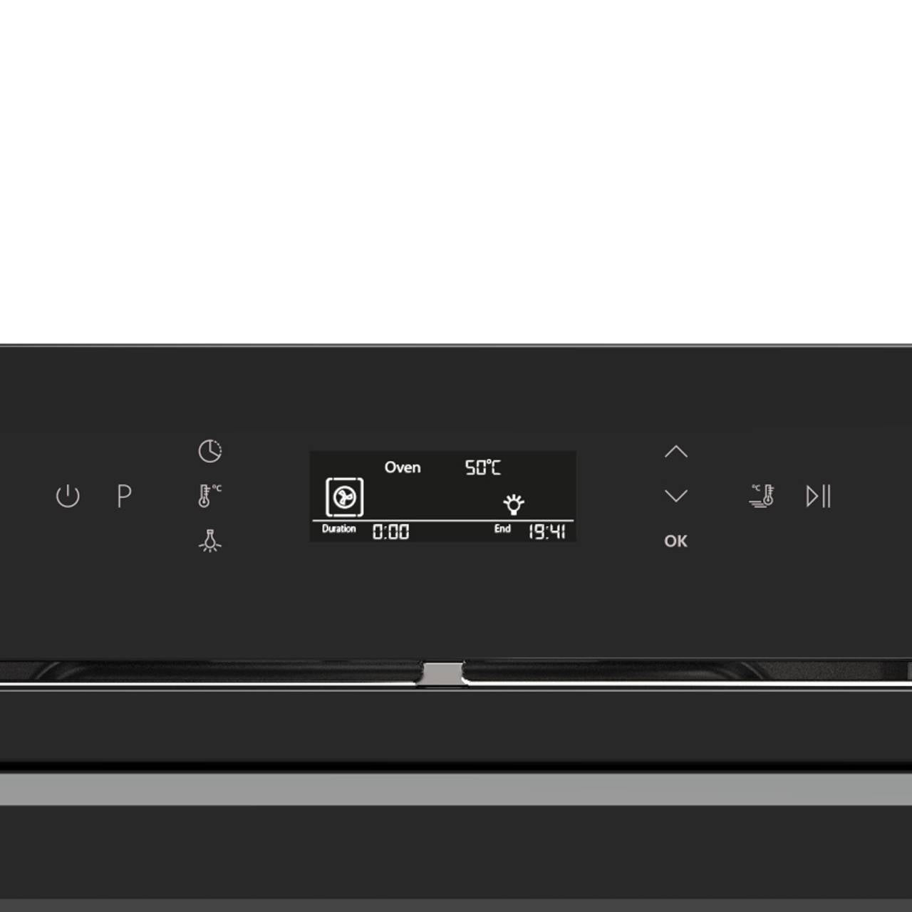 NODOR - Beépíthető sütő NorChef MO-6800 DB fekete AIR FRYER