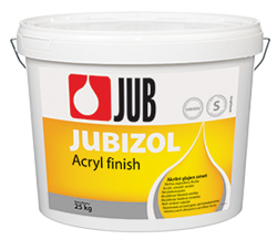 Jub JUBIZOL Acryl finish S - Elemi szálakkal dúsított simított akril vakolat 1.5, 2.0 és 2.5
