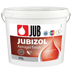 Jub JUBIZOL Aerogel finish S - Nemesített elemi szálakkal dúsított szilikonos simított vakolat 1,5 és 2,0