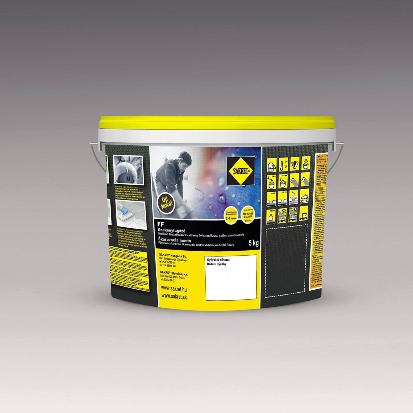 SAKRET FFv Keskeny fugázó