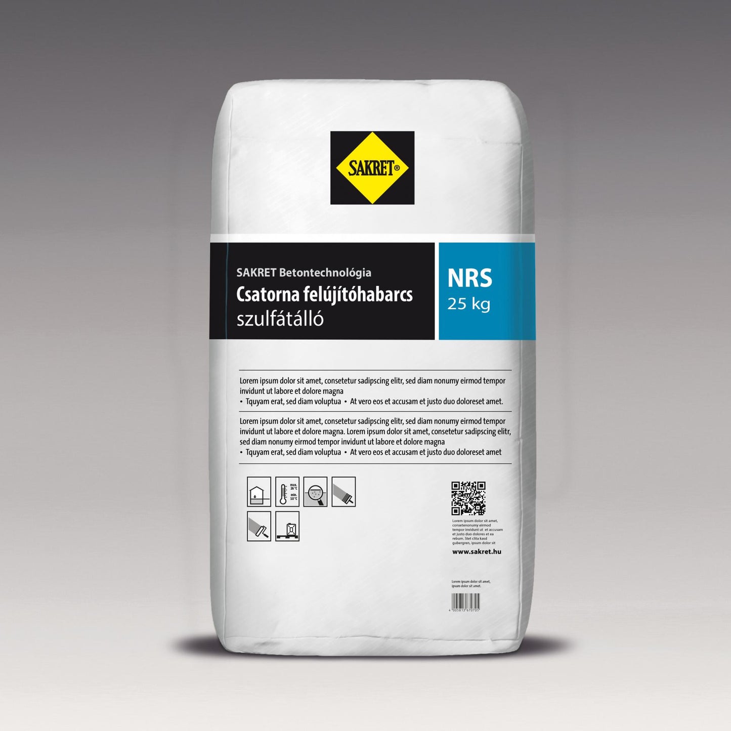 SAKRET NRS Csatorna felújítóhabarcs