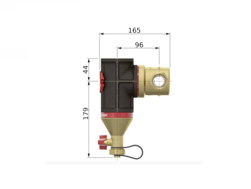 FLAMCO CLEAN SMART 5/4" MÁGNESES ISZAPLEVÁLASZTÓ