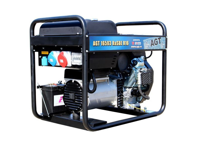 AGT 16503 RASBE R16 áramfejlesztő (RATO R740D motor, 16L tank, elektromos indítás)