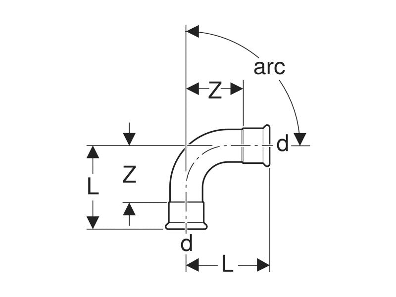 GEBERIT MAPRESS 15/90° BB KÖNYÖK