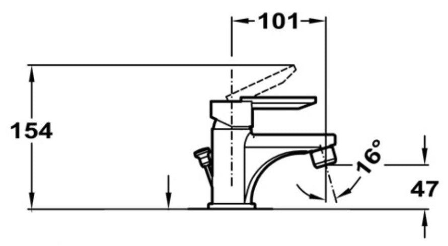 MOFÉM MAMBO-5 MOSDÓ CSAPTELEP - LÁNCTARTÓ SZEMMEL !!