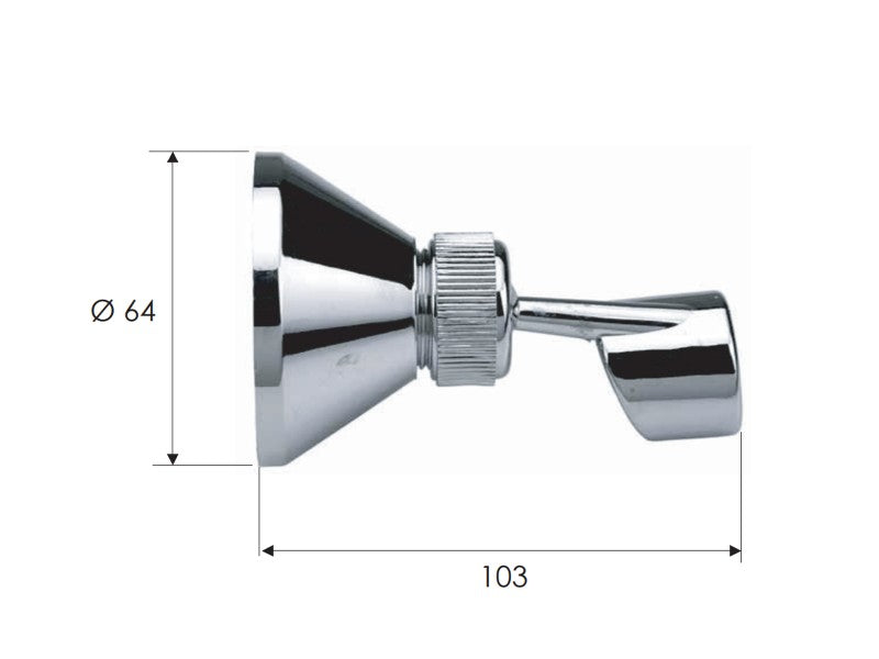REMER ZUHANYTARTÓ FIX GÖMBCSUKLÓS