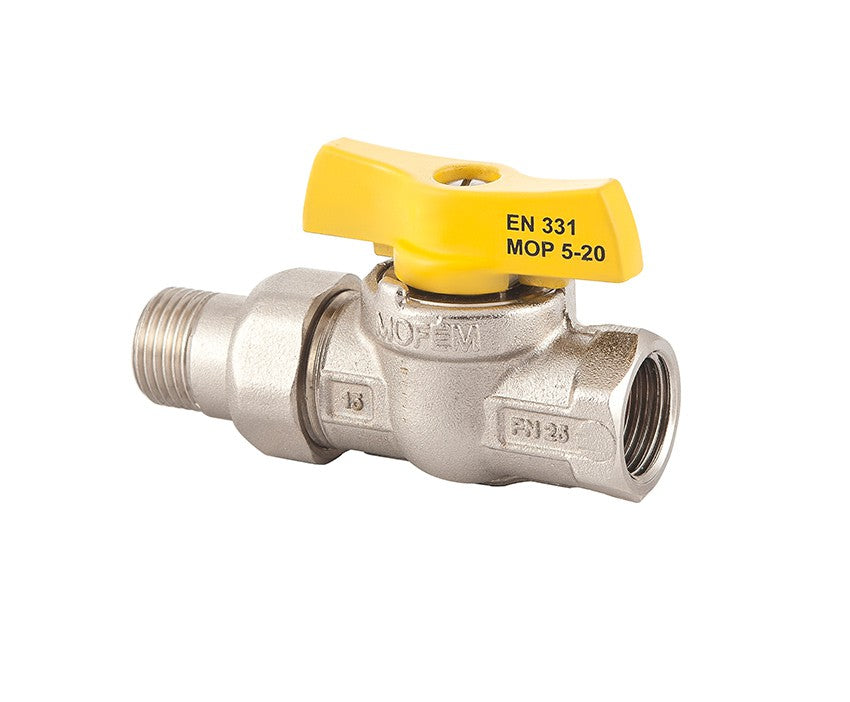MOFÉM 3/4" KB HOLL. FLEXUM GÁZ GOLYÓSCSAP