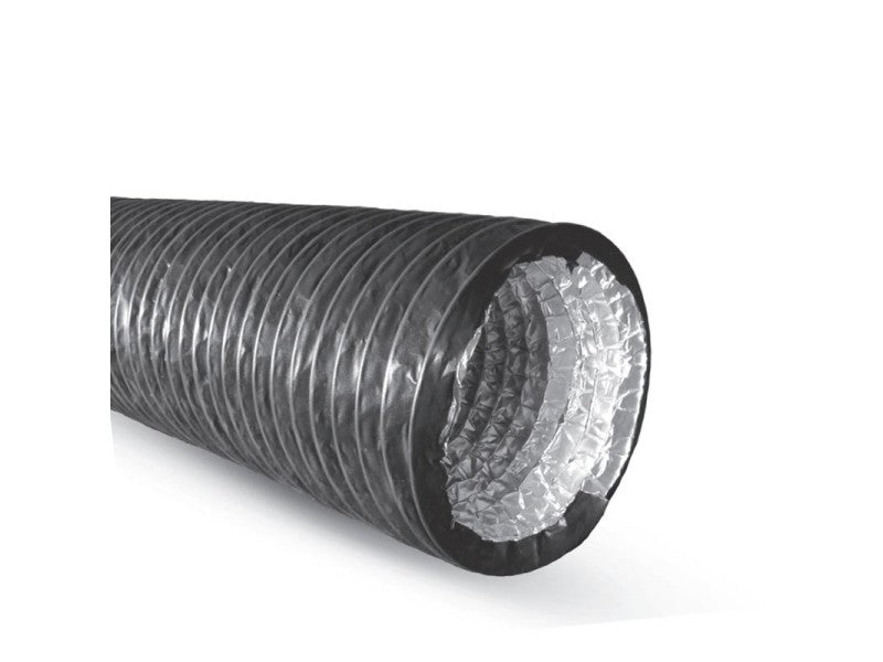 ALNOR ALUMINIUM FLEXIBILIS CSŐ, PVC BURKOLATTAL, -30C° +150C°, 10M/SZÁL, D200