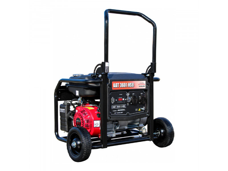 AGT 3601 HSB TTL áramfejlesztő (HONDA GX200, AVR) +ajándék szállítókerék!