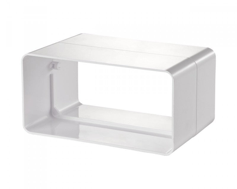 VENTS PVC LAPOSCSATORNA CSŐTOLDÓ 55X110 FEHÉR - 515