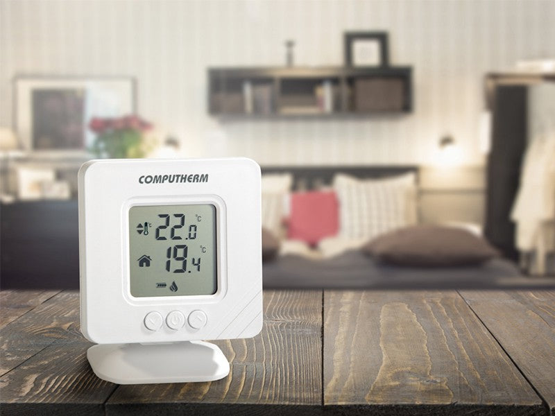 COMPUTHERM T32RF VEZETÉK NÉLKÜLI DIGITÁLIS SZOBATERMOSZTÁT, SZÖGLETES