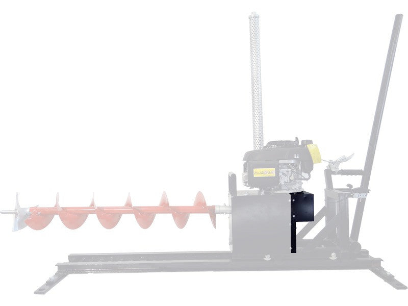 Hajtóműház hátsó burkolat (benzines ipari talajfúró)