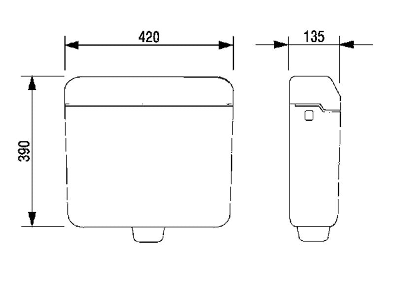 LIV LAGUNA WC TARTÁLY 196892