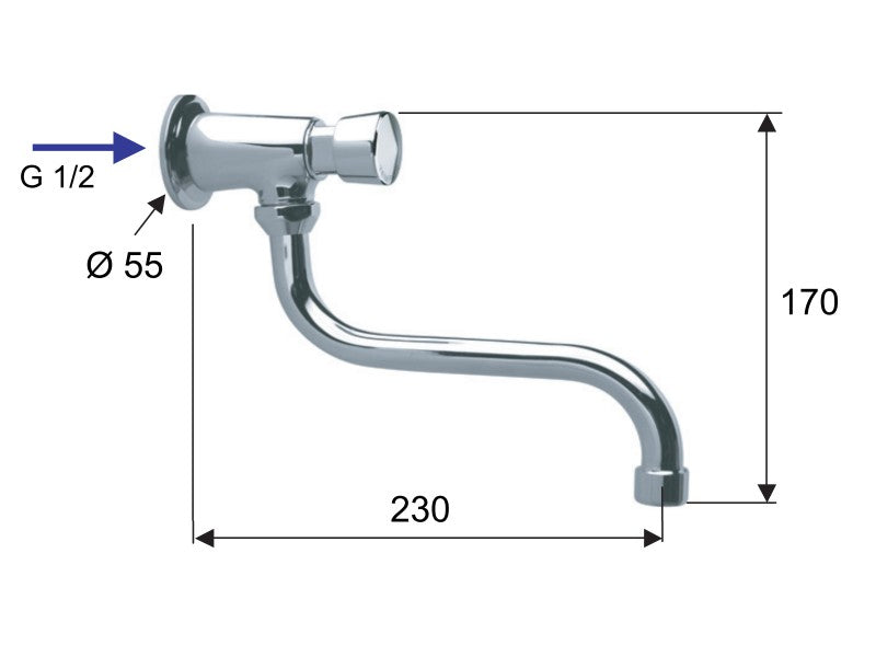 TEMPOR KIFOLYÓSZELEP FALI, LENGŐKAROS - NYOMÓGOMBOS REMER