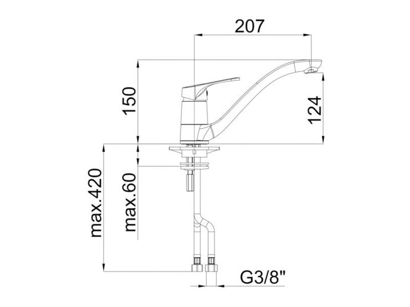 HERZ PROJEKT M20 EGYKAROS MOSOGATÓ CSAPTELEP ÁLLÓ