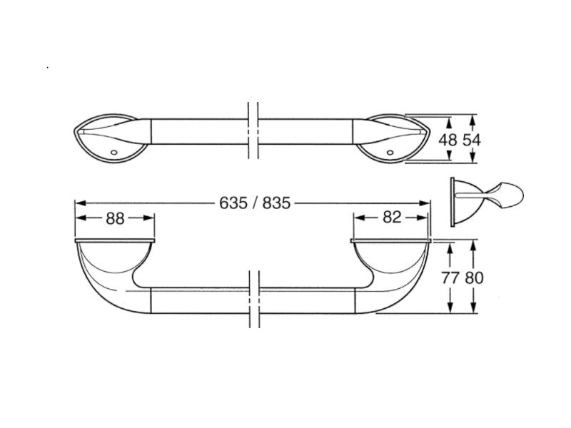 Hansa Star törölközőtartó