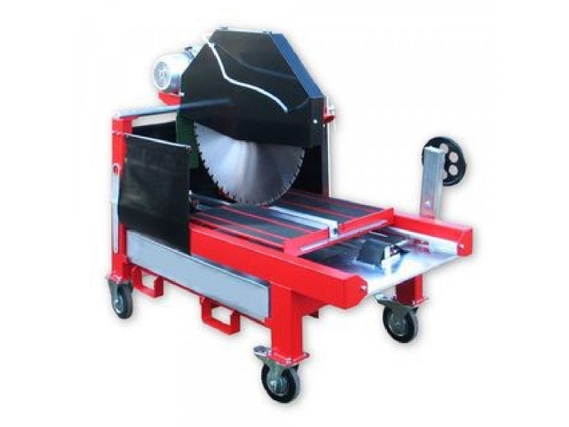 EUROKOMAX MS900 téglavágó, 400V-7,5kW motor, max 350mm vágás +Ajándék gyémánttárcsa!