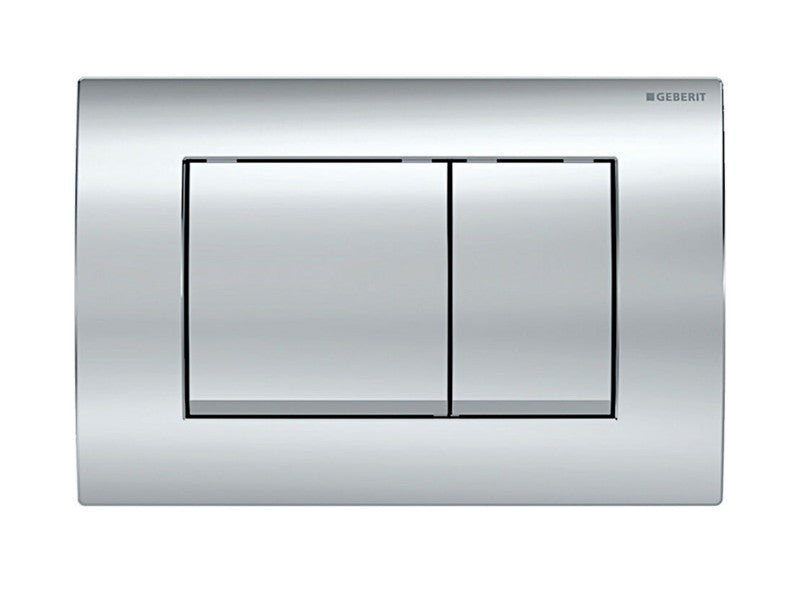 GEBERIT NYOMÓLAP DELTA 30 FÉNYES KRÓM BASIC 2 MENNYISÉGES