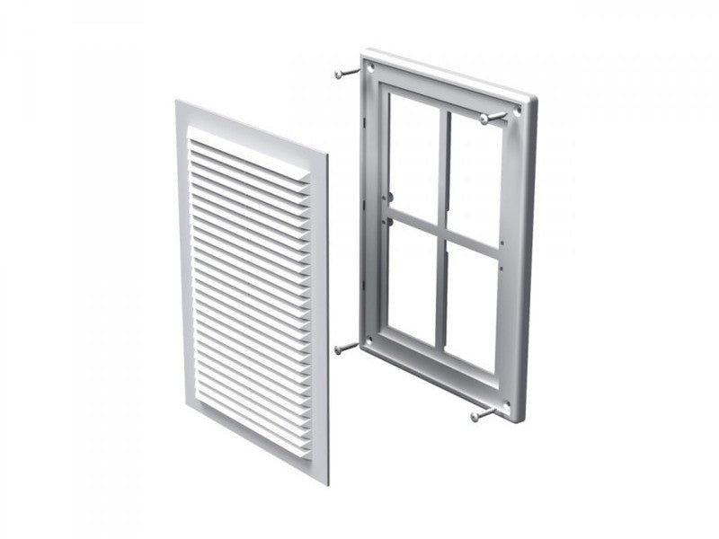 VENTS SZELLŐZŐRÁCS MV125S SZÖGLETES FEHÉR