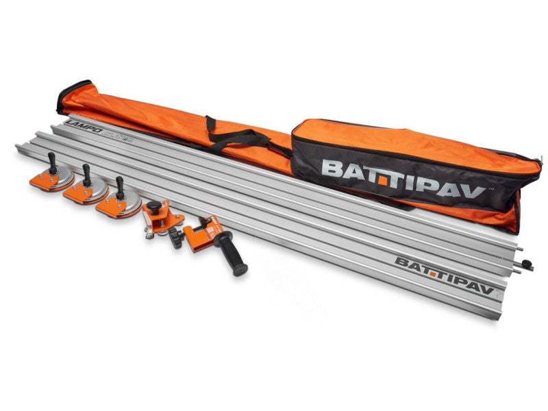 BATTIPAV LAMPO CUT kézi, sínes kerlitvágó nagyméretű lapokhoz, max. 320 cm AJÁNDÉK hordtáska!