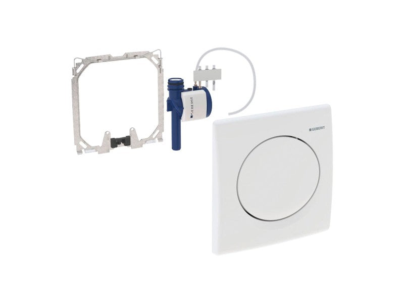 GEBERIT BASIC PNEUMATIKUS VIZELDE VEZÉRLÉS - FEHÉR