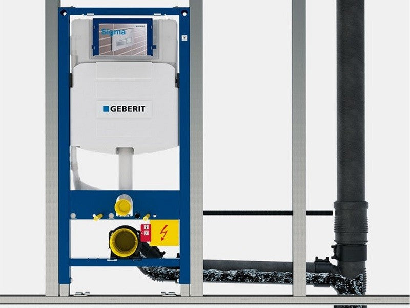 GEBERIT DUOFIX BASIC VIZELDE SZERELŐELEM