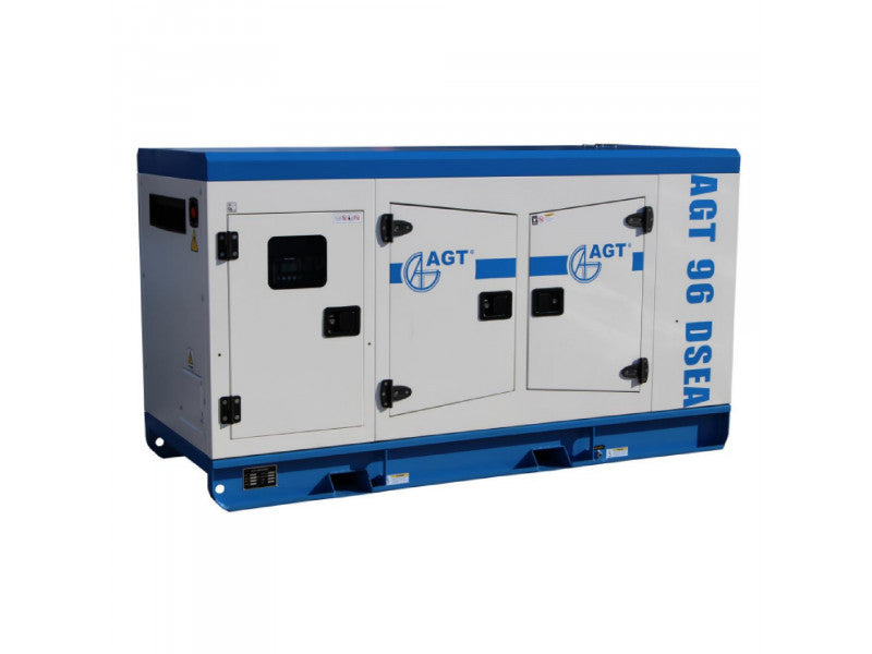 AGT 96 DSEA dízel AVR áramfejlesztő 400V-94 kVA, hangszigetelt burkolat
