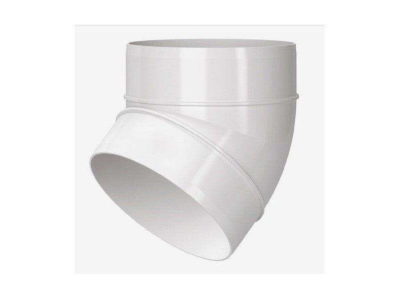 VENTS PVC 100/45° ÍV FEHÉR