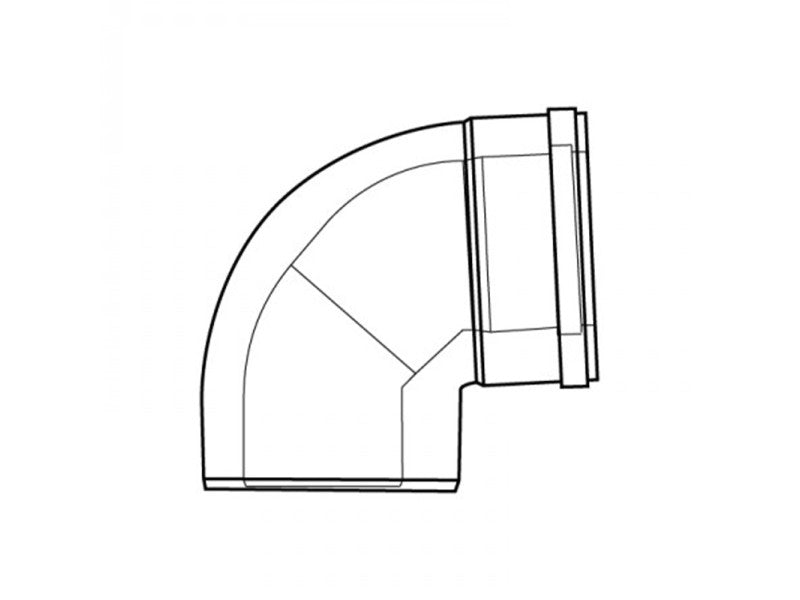 ALMEVA LIK KÖNYÖK IDOM KONC. 87° 80/125 LIK-PPH/PPH
