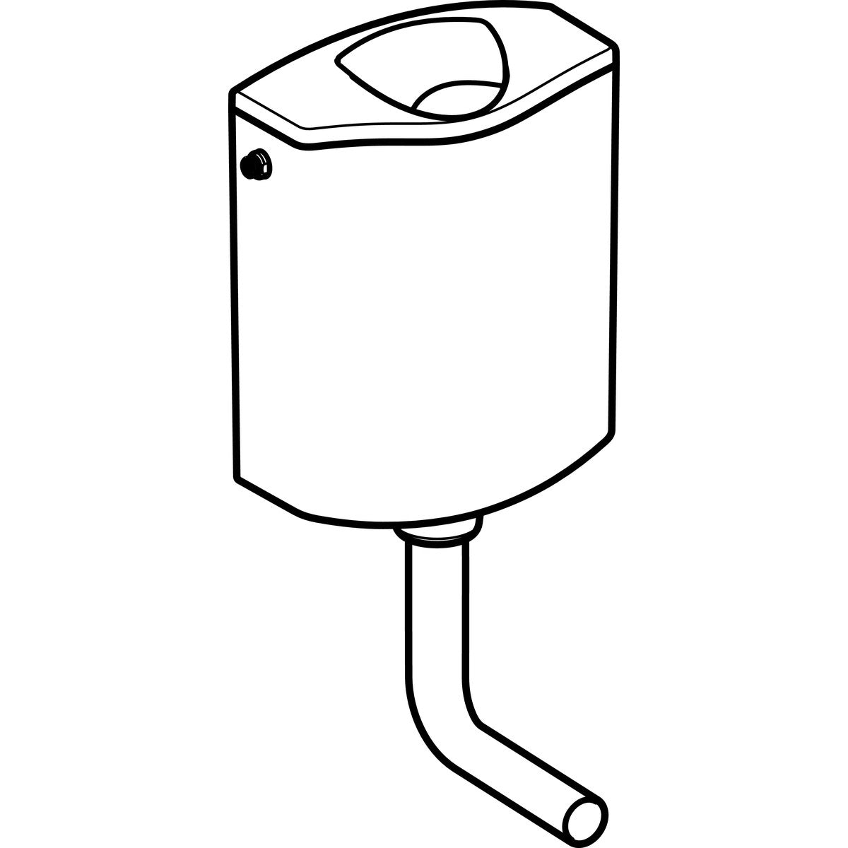 GEBERIT WC TARTÁLY AP116 ALACSONY SZERELÉSŰ