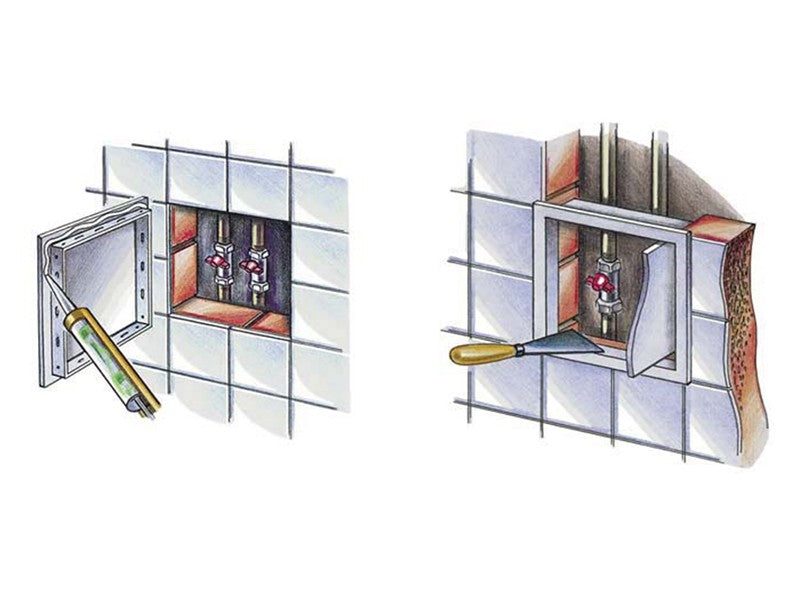 VENTS KÁDAJTÓ D200X200 MŰANYAG - FEHÉR