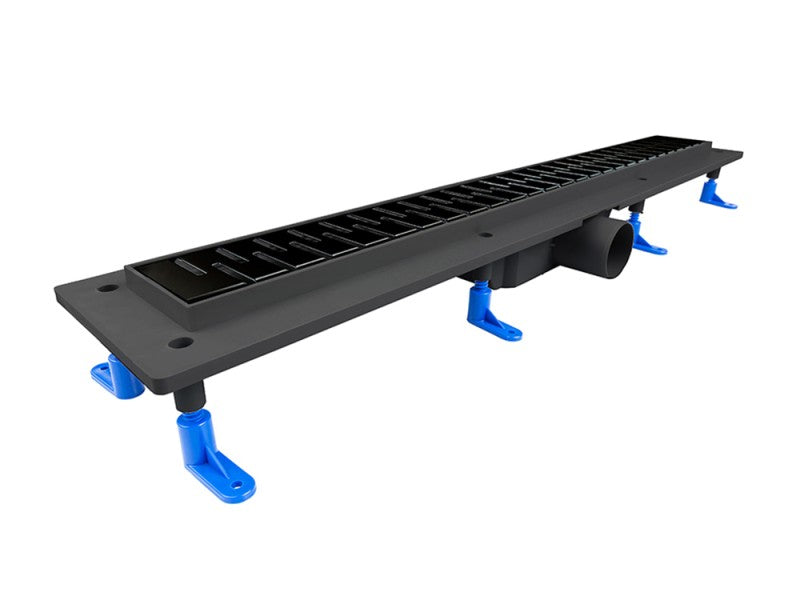 STYRON ZUHANYFOLYÓKA 900MM MEDIUM FEKETE KOMPLETT