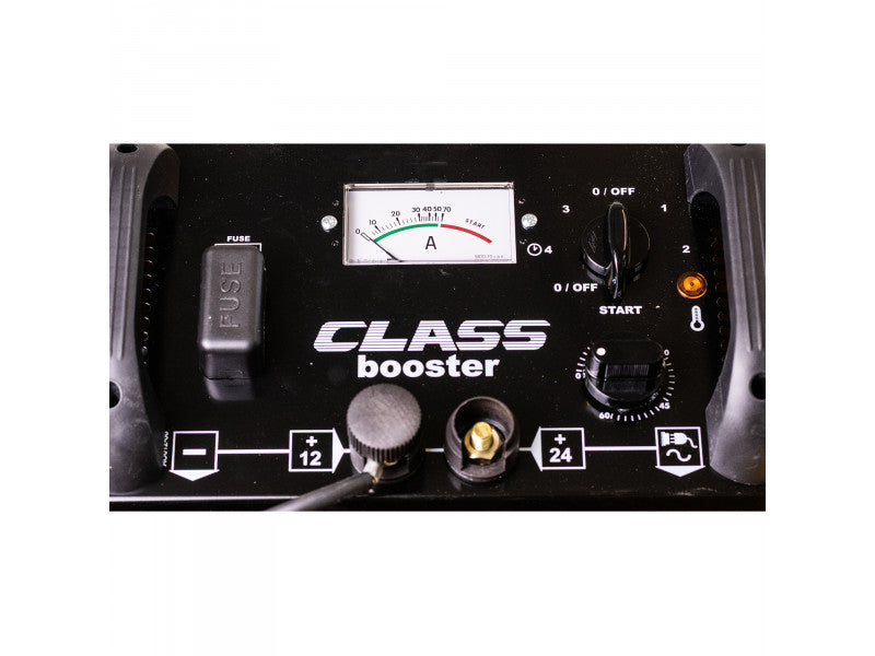 DECA CLASS BOOSTER4500 akkumulátor indító-töltő (bikázás 500A, 12/24V, 75A, max. 600Ah)