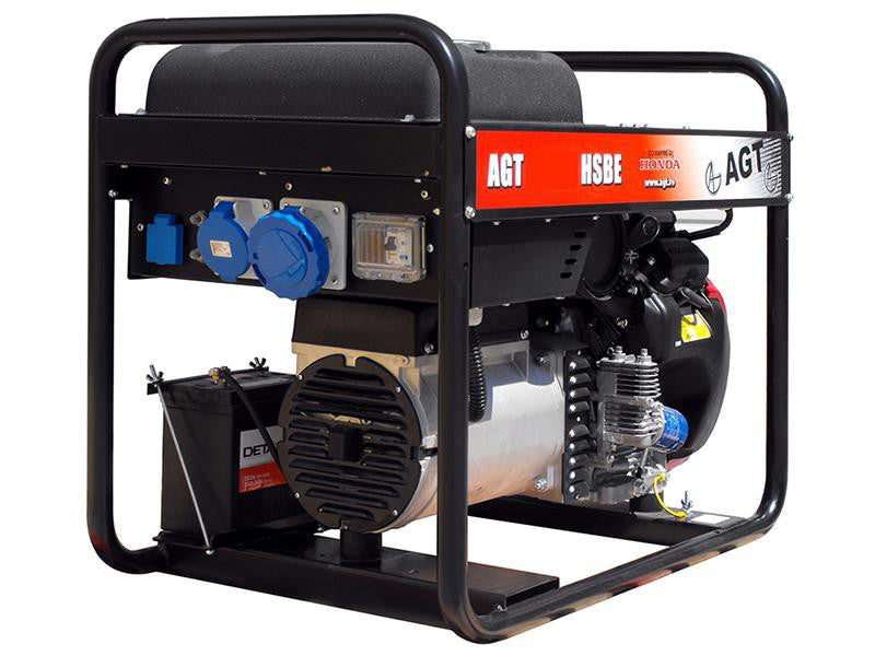 AGT 12501 HSBE R16 áramfejlesztő (HONDA GX690, elektromos indítás, 16 l)