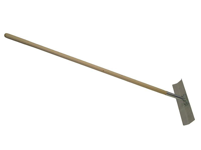 BETONTROWEL alumínium betonterítő fa nyéllel