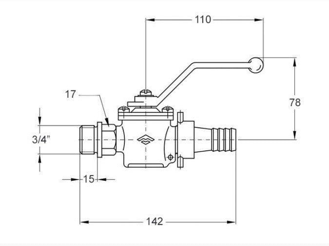 MOFÉM 3/4" KAZÁNTÖLTŐ