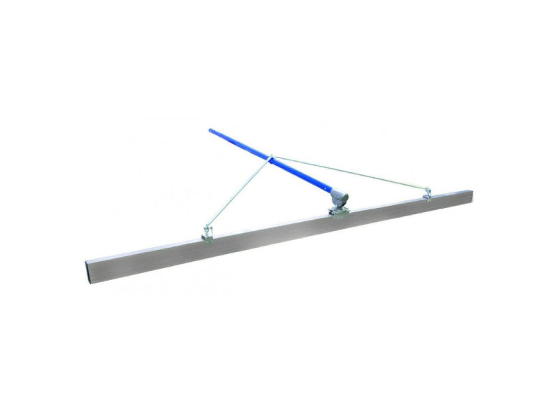 Nagy teherbírású kézi betonlehúzó szett (365cm, 3x1,8m nyéllel)