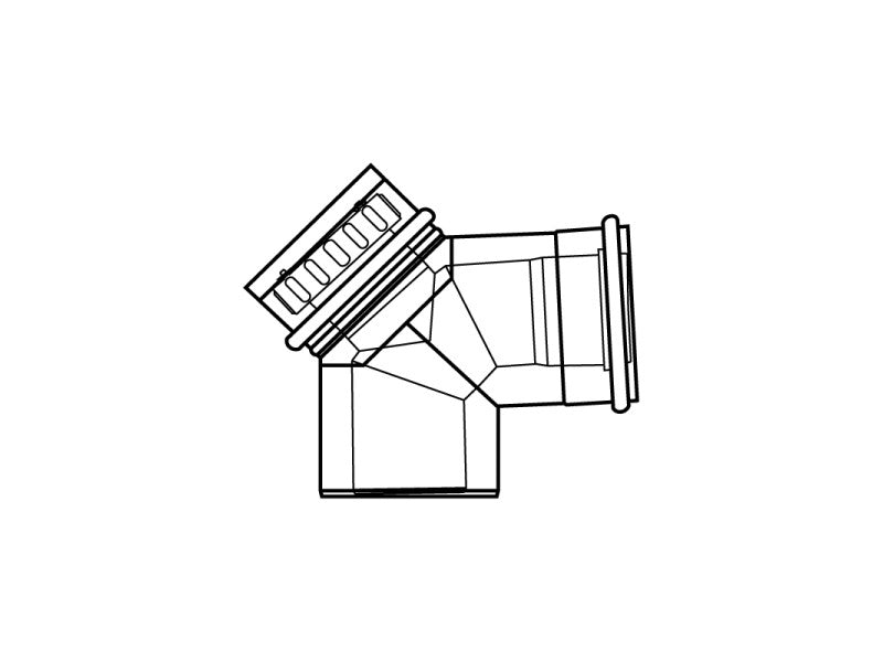 ALMEVA LIL ELL. KÖNYÖK IDOM 87° KONC. 60 / 100 LIL-PPH/ACÉL FEH