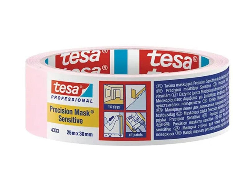 TESA FESTŐSZALAG SZENZITÍV 25M : 30MM